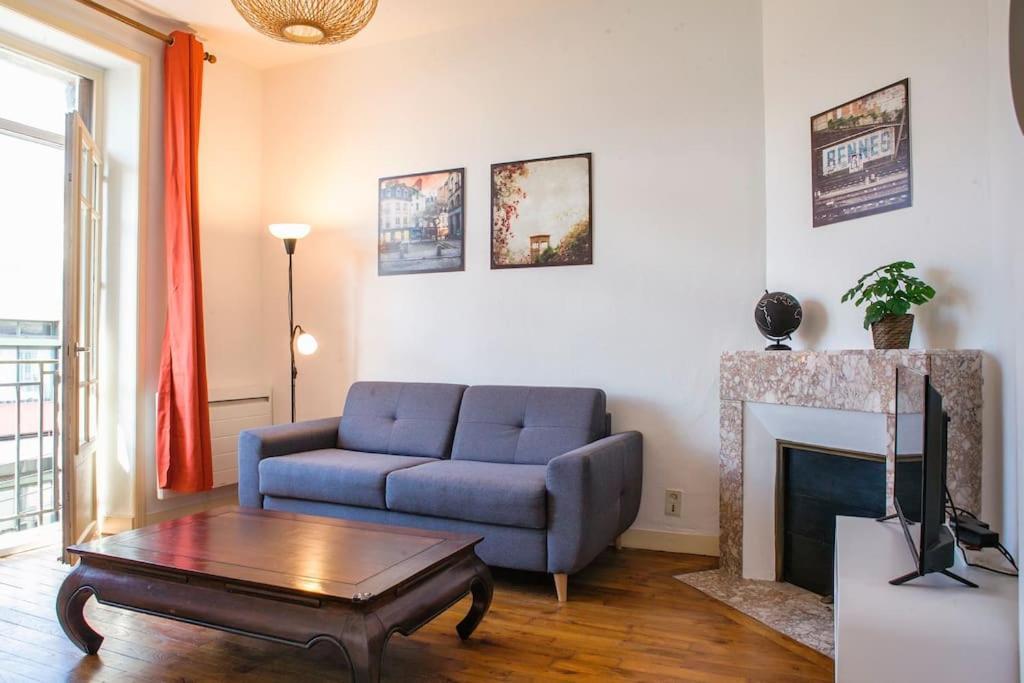 Apartamento Appart Theatre St Etienne Wi-Fi Gratuit Rennes Exterior foto