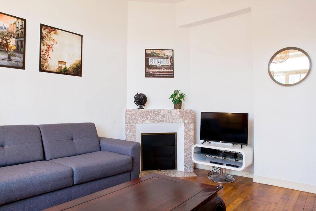 Apartamento Appart Theatre St Etienne Wi-Fi Gratuit Rennes Exterior foto